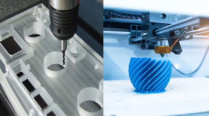 CNC Machining VS 3D Printing, Which Is Better for Plastic Parts Production