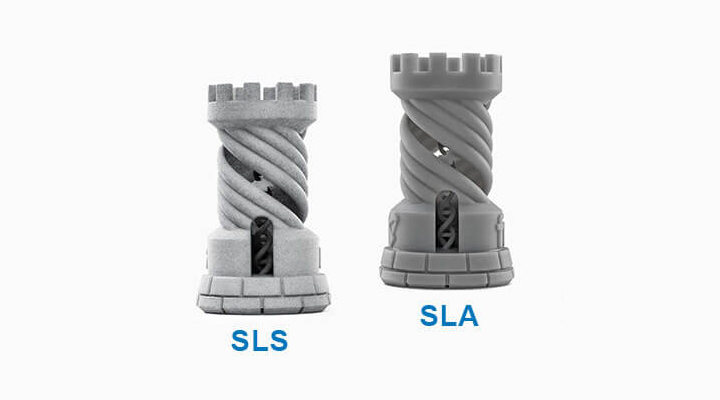 SLS Vs SLA 3D Printing, Which is Ideal for My Projects