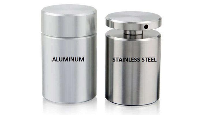 Stainless Steel vs Aluminum-color