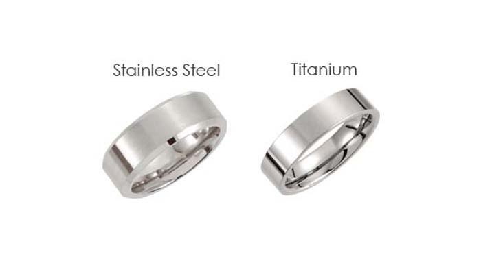 Titanium vs Stainless Steel-color