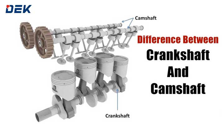 What Are the Differences Between a Crankshaft and a Camshaft