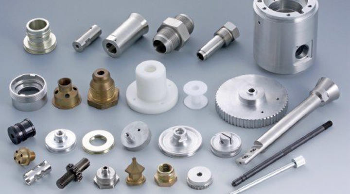 What materials do manufacturers usually use to machined parts