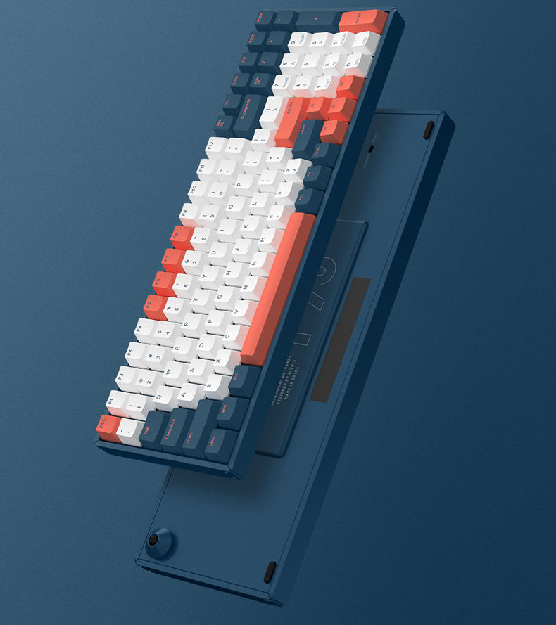 anodized aluminum keyboard