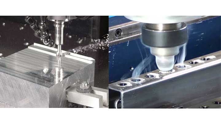 the differences between CNC Milling and CNC Drilling